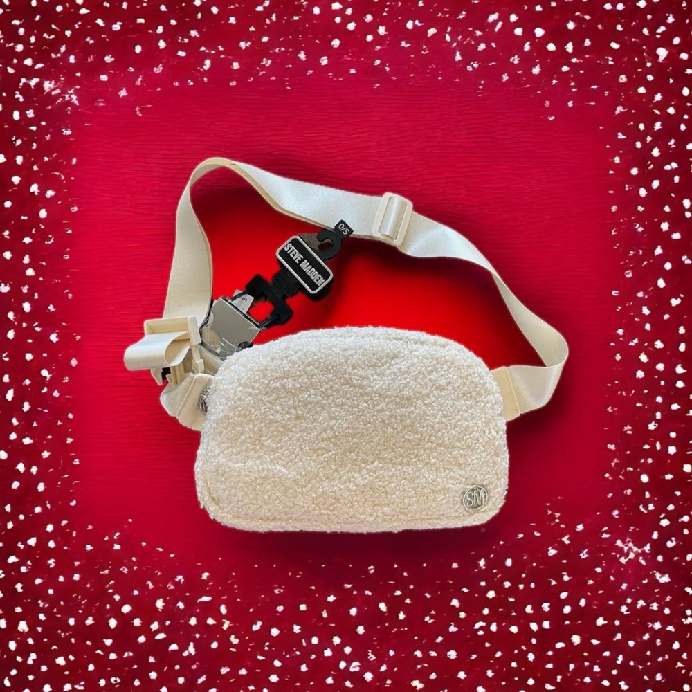 Steve Madden Sherpa Waist Bag